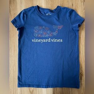 Vineyard Vines Fourth of July girls tee, size L. Like new, worn once